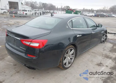 2014 Maserati Quattroporte Gts из США, поврежденный, VIN ZAM56PPA8E1086232
